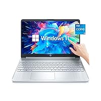 HP 2023 Newest 15.6 Inch Touchscreen Laptop, Intel i3-1115G4 up to 4.1GHz, Win 11 Home S，11 H Battery Life， 32GB RAM, 1TB SSD, Micro-Edge,Bluetooth, Anti-Glare Screen, Wi-Fi, HDMI,Thin & Portable