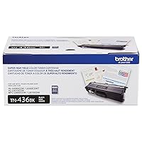 Brother TN-436BK Super High Yield Toner Black, 6500 Pages