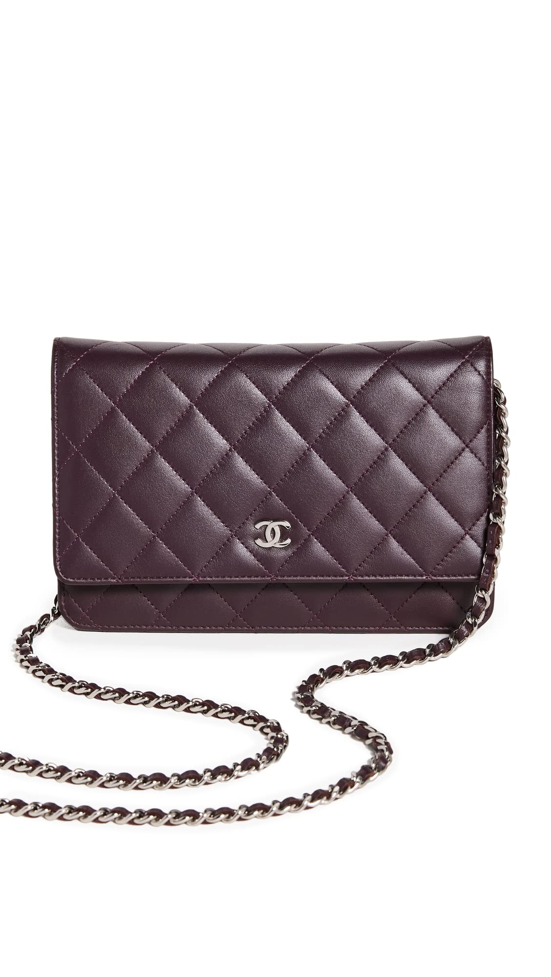 Chanel Boy Wallet on Chain Silver Hardware Airline Collection  The Luxe  Pursuit