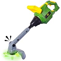 John Deere Sunny Days Entertainment Power Tools Weed Trimmer - Construction Tool with Lights and Sounds | Toy for Kids