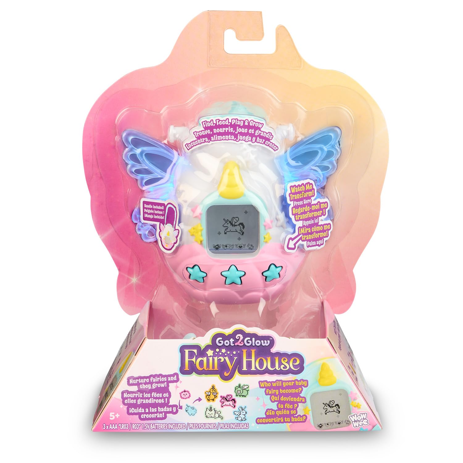 Got2Glow Fairy House – 9 Virtual Interactive Fairy Pets, Find, Care and Watch Them Grow (Ages 5+)