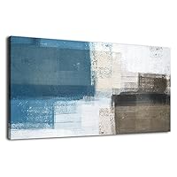 arteWOODS Abstract Canvas Wall Art, 20x40in, Modern Art Print for Home Office Wall Decoration
