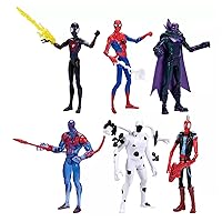 Marvel Spider-Man Across The Spider-Verse Ultimate Showdown Collection, 6-inch Action Figures