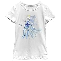 Disney Girl's Cinderella Washy T-Shirt