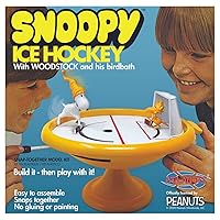 Atlantis Peanuts Snoopy and Woodstock Bird Bath Ice Hockey Game | for Ages 10 & Up | Made in The USA