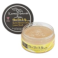 Karma Organic Natural Lemon Scrub – Essential oils for flawless, Glowing and Balanced Skin Complexion