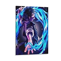 Anime My Hero Academia Dabi Poster Poster Decorative Painting Canvas Wall Art Living Room Poster Wall Art Paintings Canvas Wall Decor Home Decor Living Room Decor Aesthetic 20x30inch(50x75cm) Frame-