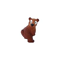 Outward Hound Tootiez Bear Grunting Latex Rubber Dog Toy, Small
