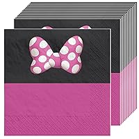 Minnie Mouse Forever Luncheon Napkins, 6.5