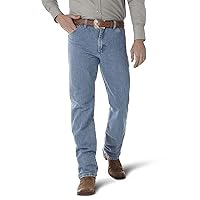 Wrangler Men's 13MWZ Cowboy Cut Original Fit Jean, Antique Wash, 33W x 38L