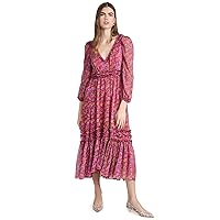 LIKELY womens Ruxton Dress, Fuchsia Multi, 10 US