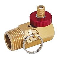 Performance Tool W10056 Air Tank Manifold with Fill Port, Ball Valve, & Relief Bypass, Gold