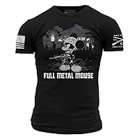 Grunt Style Full Metal Mouse Men's T-Shirt