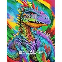 素晴らしい 恐竜: 色と創造性の旅 (Japanese Edition)