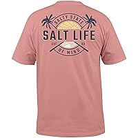 Salt Life Men's First Light Short Sleeve Classic Fit Shirt