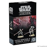 Star Wars: Legion Fifth Brother and Seventh Sister Operative Expansion - Tabletop Miniatures Game, Strategy Game for Kids and Adults, Ages 14+, 2 Players, 3 Hour Playtime, Made by Atomic Mass Games