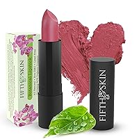 BOTANICAL Lipstick (POMEGRANATE) | Vegan | Natural | Organic | Certified Cruelty Free | Paraben Free | Petroleum Free | Healthy | Moisturizing | Vibrant Color that's Good for your Lips!