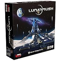 Dead Alive Games: Lunar Rush - Standard Edition - Euro-Style Board Game, Moon & Space, Resource Management, Worker Placement, Ages 14+, 1-4 Players
