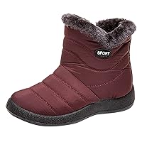 Womens Knee High Boots Chunky Low Flat Heel Side-Zip Back Lace-Up Faux Leather Riding Footwear Winter Combat Boots