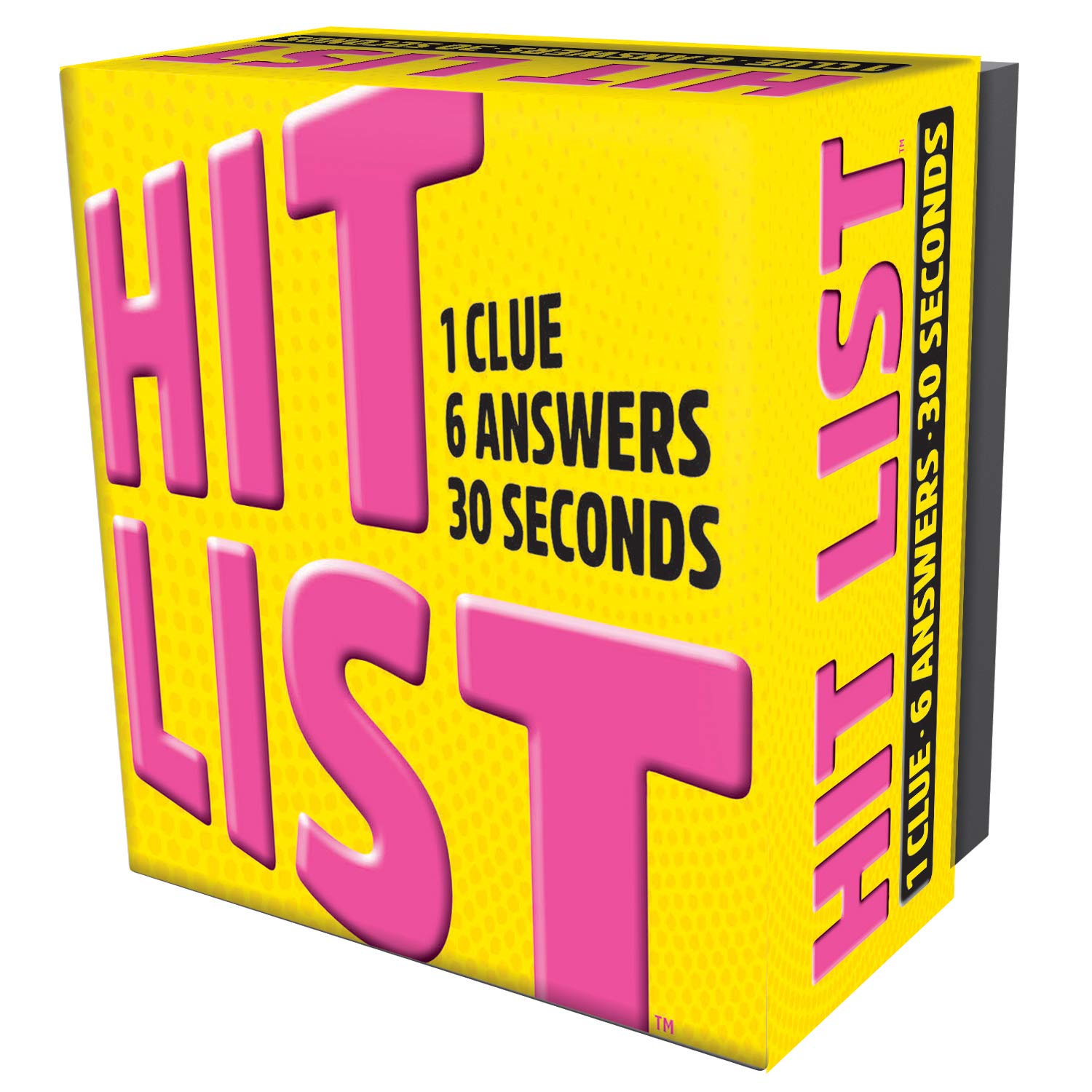 Gamewright - Hit List - 1 Clue, 6 Answers, 30 Seconds