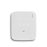 ooma Siren, Works with Smart Home Security. No Contracts and Free self-Monitor Plan. Optional Professional Monitoring, Motion, keypad, Door/Window, Water Sensor, and Garage Door Sensor.,White