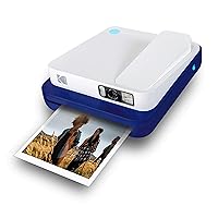 Zink KODAK Smile Classic Digital Instant Camera for 3.5 x 4.25 Zink Photo Paper - Bluetooth, 16MP Pictures (Blue) Zink KODAK Smile Classic Digital Instant Camera for 3.5 x 4.25 Zink Photo Paper - Bluetooth, 16MP Pictures (Blue)