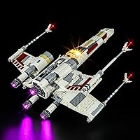 BRIKSMAX Led Lighting Kit for LEGO-75355 X-Wing Starfighter - Compatible with Lego Star Wars Building Blocks Model- Not Include Lego Set