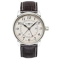 Zeppelin Men's Analogue Quartz Watch with Leather Strap – 76425