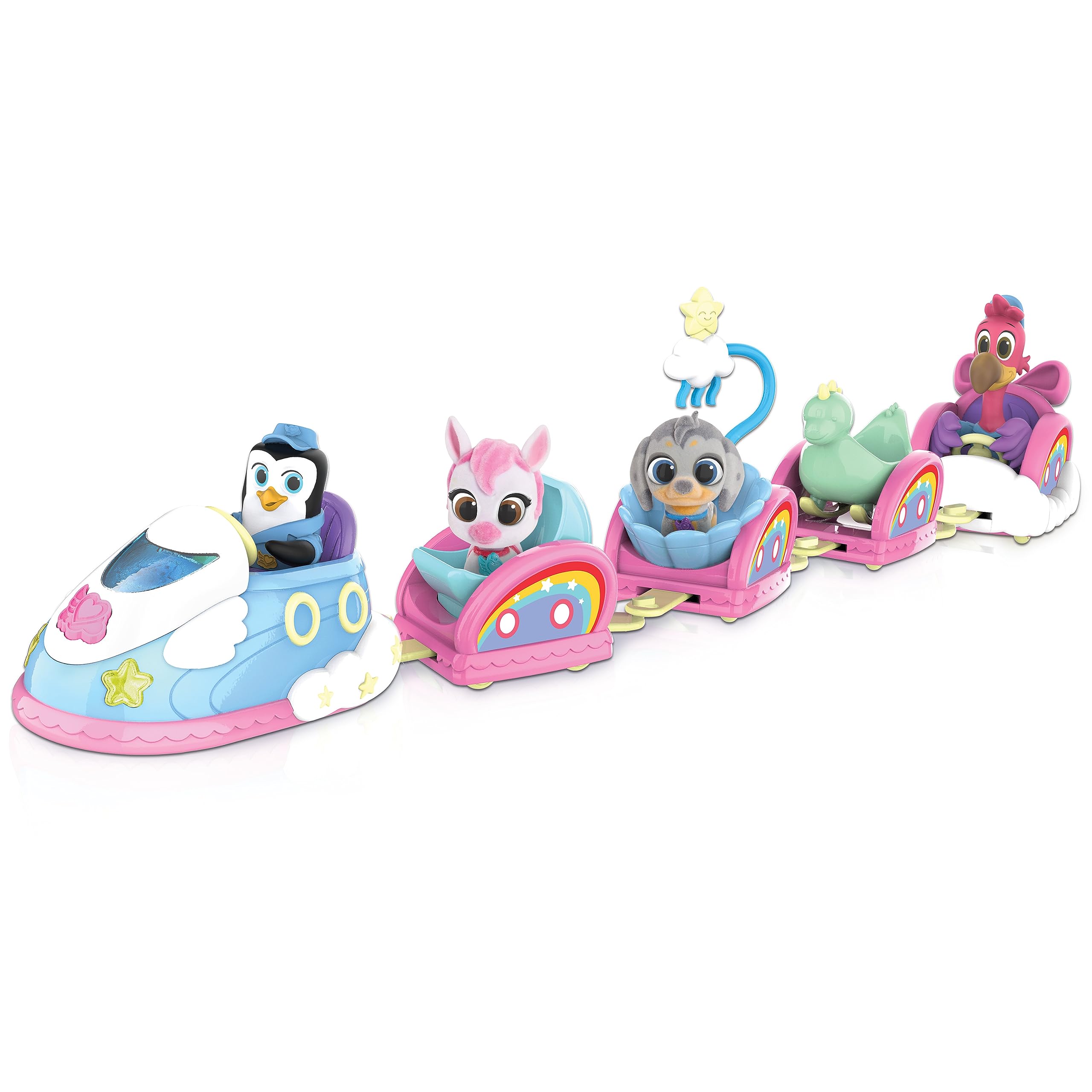 Disney Jr T.O.T.S. Chugga Chugga Choo-Choo Playset, Officially Licensed Kids Toys for Ages 3 Up, Gifts and Presents by Just Play