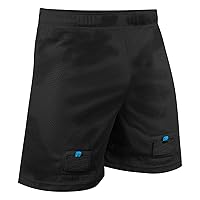 CHAMPRO Unisex-Teen Rink Textured Polyester Mesh Hockey Shorts