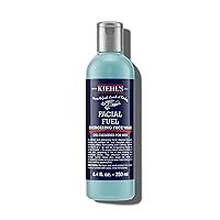 Kiehl's Facial Fuel Face Wash, Refreshing + Invigorating Men's Gel Cleanser, with Caffeine, Vitamin E and Menthol, Non-Drying Formula Moisturizes Skin, Great for Clogged Pores, for All Skin Types