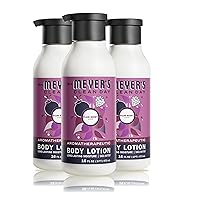 MRS. MEYER'S CLEAN DAY Body Lotion for Dry Skin, Non-Greasy Moisturizer Made with Essential Oils, Plum Berry, 16 fl. oz - Pack of 3