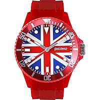 PICONO Red Transition Water Resistant Analog Quartz Watch - UK