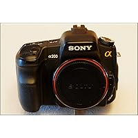 Sony Alpha 200 Body DSLR Kamera Spiegelreflexkamera Gehäuse