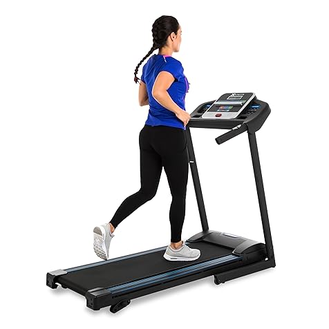 Fitness Premium Folding Smart Treadmill, Compact Design, 250+ LB Weight Capacity, Powerful Motor, XTERRA+ Fitness App Included with Purchase