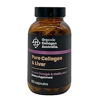 Strength & Vitality Pure Collagen & Liver Capsules, 120 Count