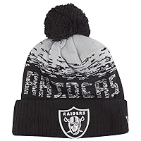 New Era NFL Sport Knit Winter Beanie - Oakland Raiders