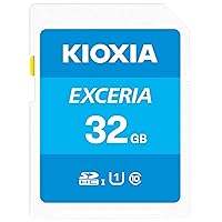 KIOXIA KLNEA032G Former Toshiba Memory SDHC Card, 32 GB, UHS-I, Class 10, Maximum Read Speed 100 MB/s, Made in Japan, Authentic Product