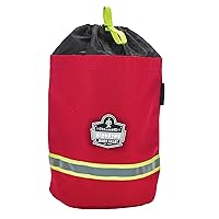 Ergodyne - 13080 Arsenal 5080 Fireman's SCBA Respirator Firefighter Mask Bag for Air Pack Red