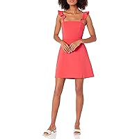 French Connection Women's Whisper Ruffle Strap Dress