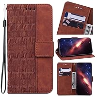 Creative Emboss Case for Xiaomi Redmi 9A 6.53 inch, Protective PU Leather Cover Wallet Card Holder Stand Case Compatible with Redmi 9A 6.53