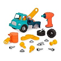 Battat – Classic Construction Toy – Pretend Play Tools – Toddler Trucks – Dexterity Building Toy – 3 Years + – Take-Apart Crane