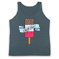 Men's Chill Out Retro Fab Ice Lolly Tank Top Vest