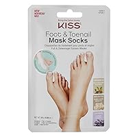 K-Beauty Foot & Toenail Mask Socks KFM01 (3 PACK)