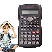 Scientific Calculator,110g Large Display Math Calculator,Durable 2 liine Scientific Calculator and Stationary Calculations Accessories for Exams, Students, Teachers, Offices and Multiple Uses