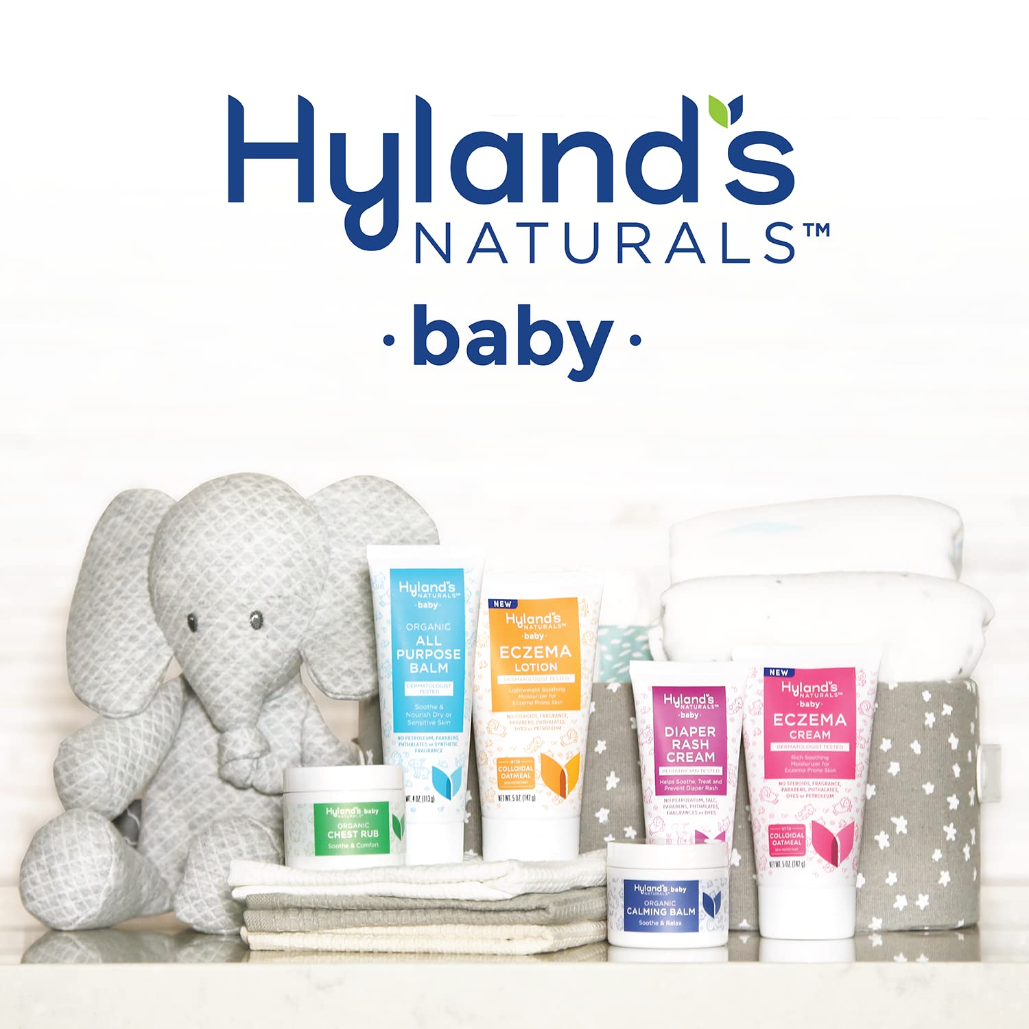 Hyland’s Naturals Baby Eczema Lotion, Lightweight Soothing Moisturizer for Eczema Prone Skin, With Colloidal Oatmeal, 5 ounce