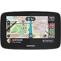 TomTom Go 620 6-Inch GPS Navigation Device with Real Time Traffic, World Maps, Wi-Fi-Connectivity, Smartphone Messaging, Voice Control and Hands-free Calling