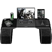 Couchmaster CYBOSS - Extra Wide Ergonomic Laptop Stand, for Couch and Bed, with Pillows, Lap Desk alternative, for Notebooks up to 18 inch