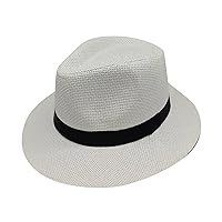 Cold Press Hat Unisex Fashion Solid Color British Sun Hat Wide Brim Straw Hat Adult Jazz Straw Hat Jazz Plain