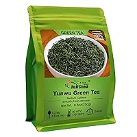 FullChea - Maojian - Chinese Yunwu Green Tea - Green Tea Loose Leaf - Mao Jian Tea - Refreshing Brisk - Improve Focus (8.8oz / 250g)